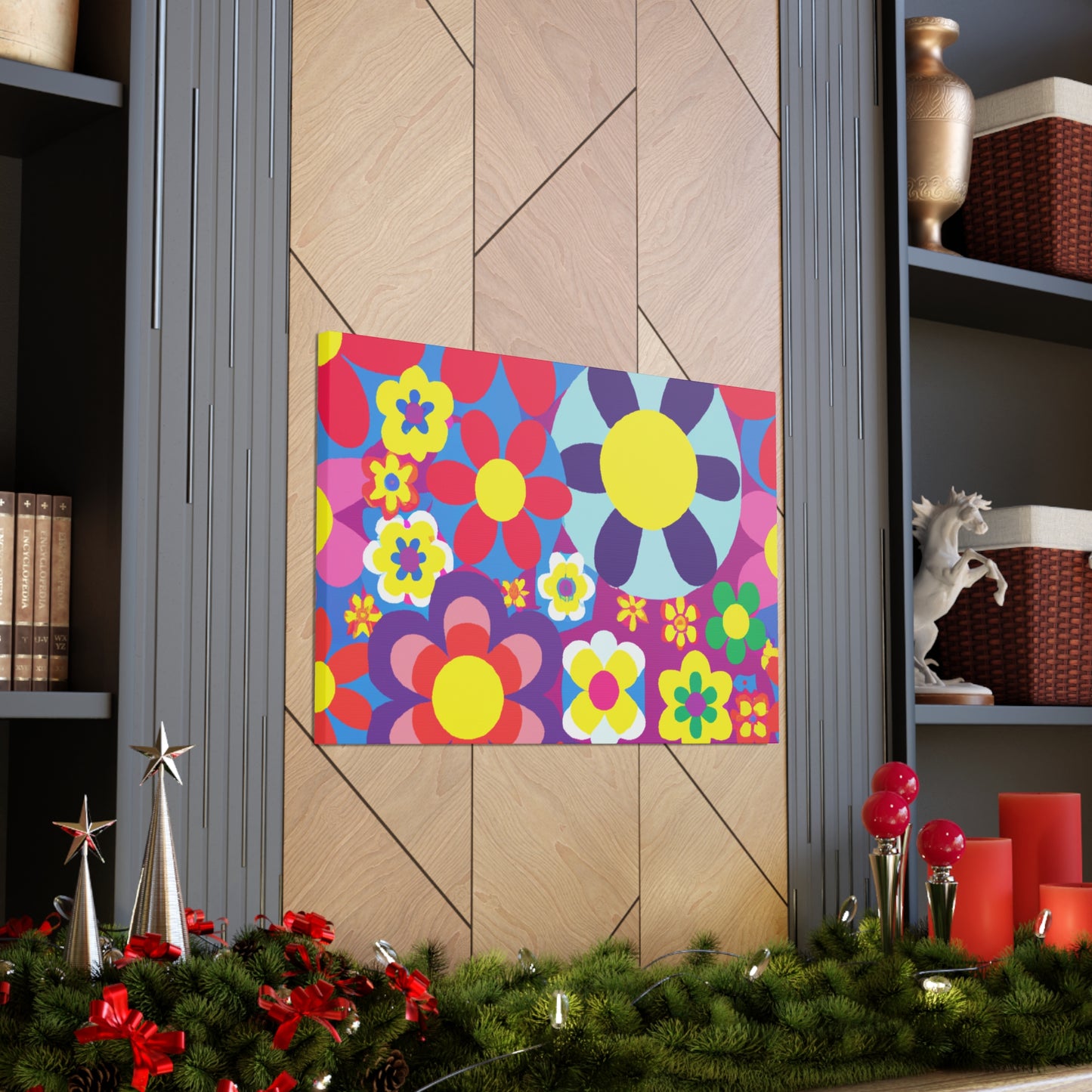 Petal-Powered: The Miracle of Pollination - Floral Canvas