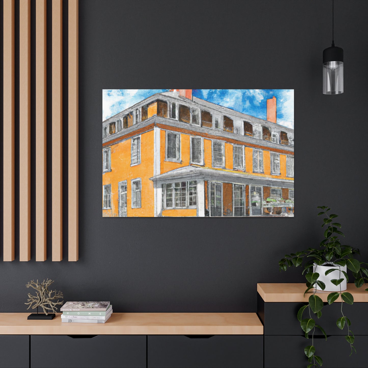 Aristophanes Cortona - Canvas - Architectural