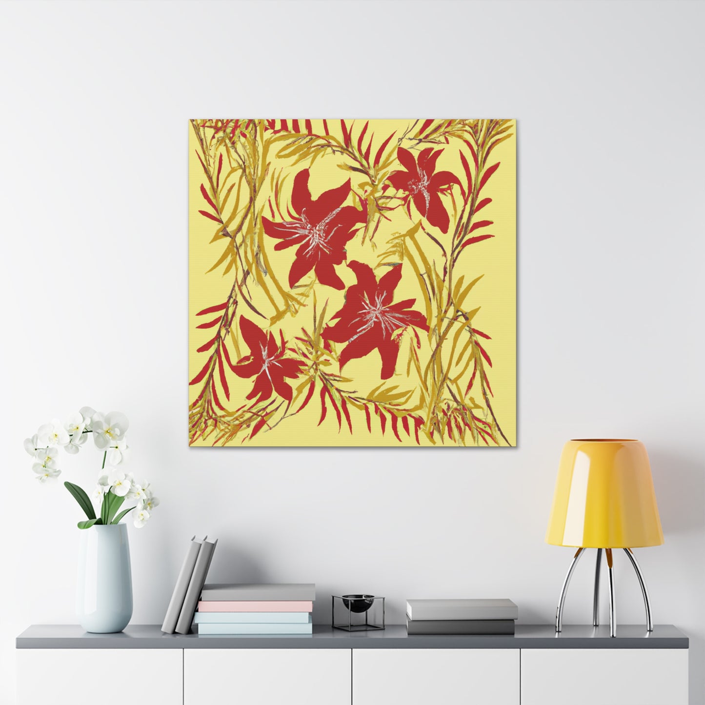 Petaleena - Floral - Canvas