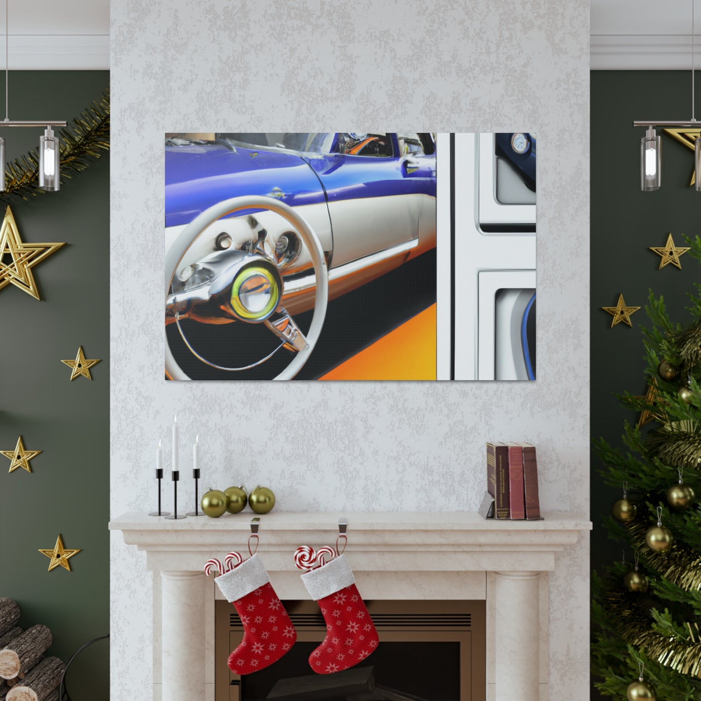 "Tide's Turning" - Automobile Canvas