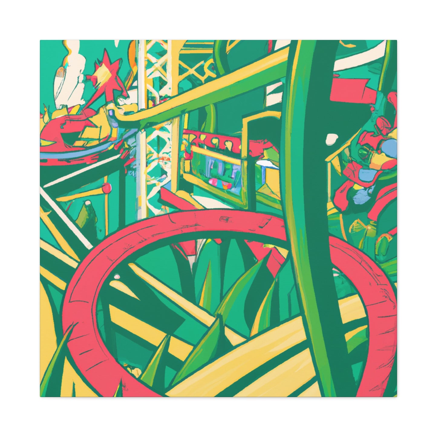 The Great Escapade - Amusement - Canvas