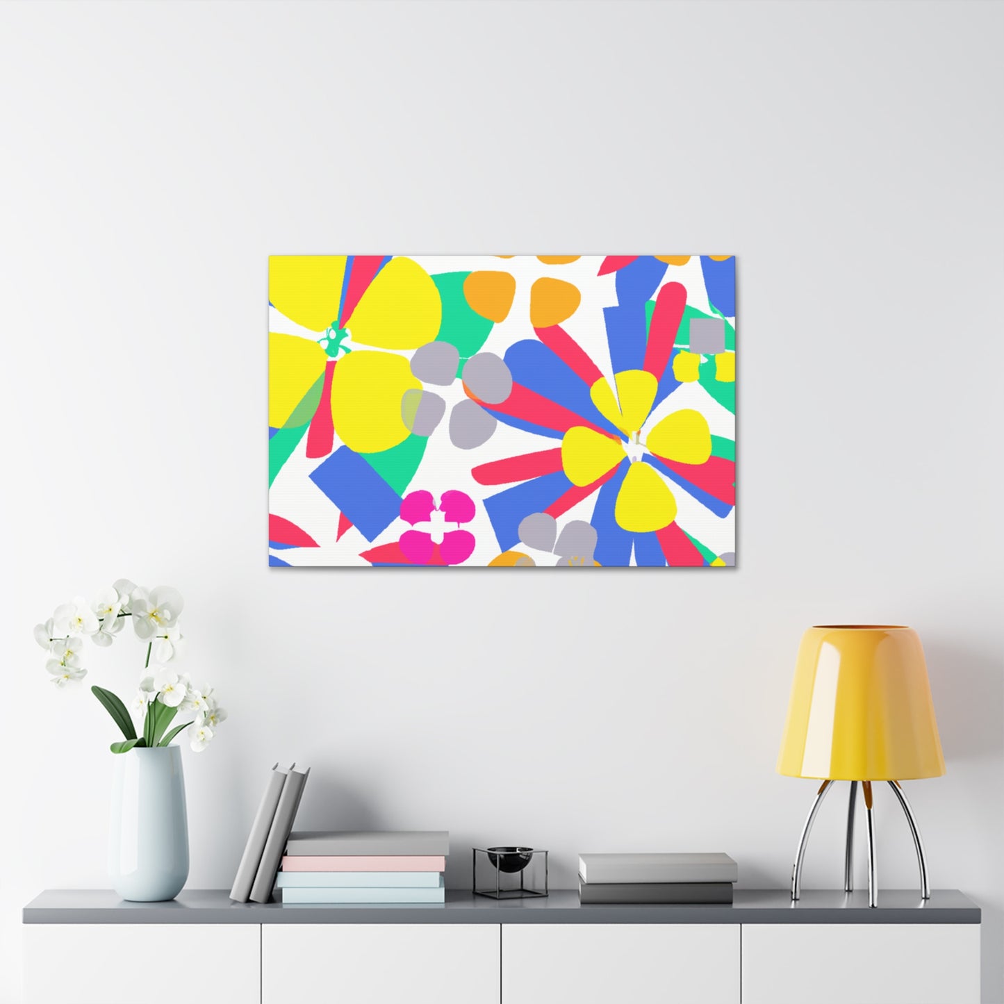 Perpetual Petals - Floral - Canvas