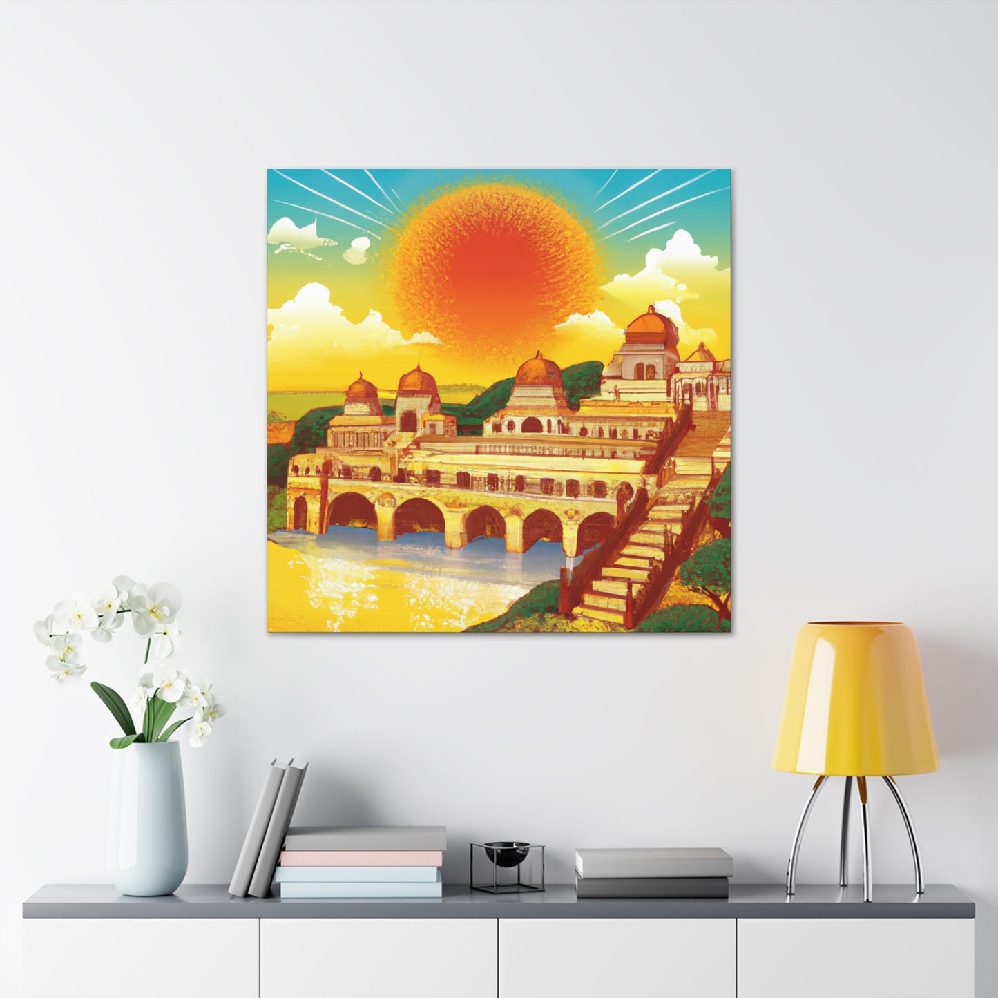 Ganges Glory - Destination India - Canvas