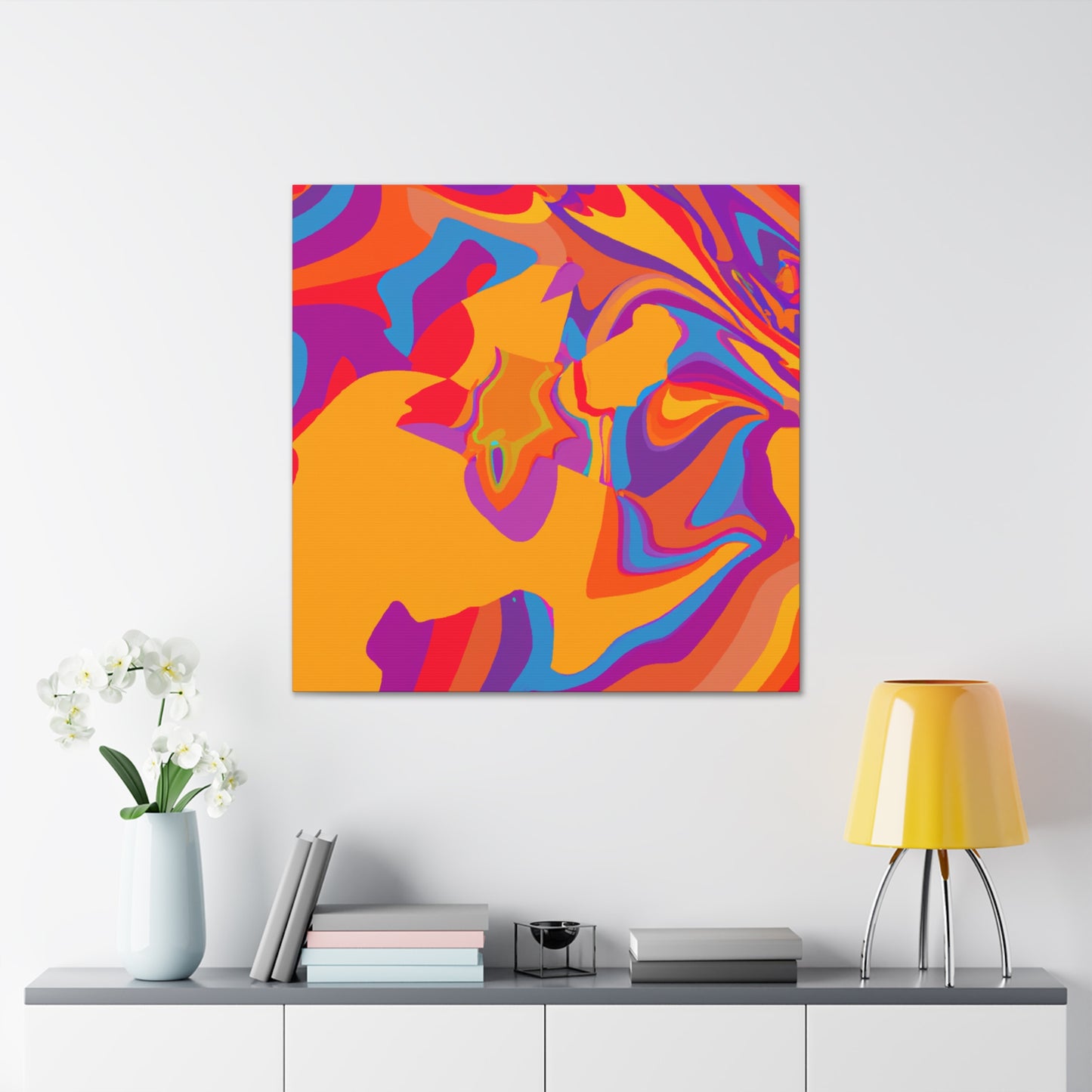 Viscous Aquabrume - Abstract - Canvas