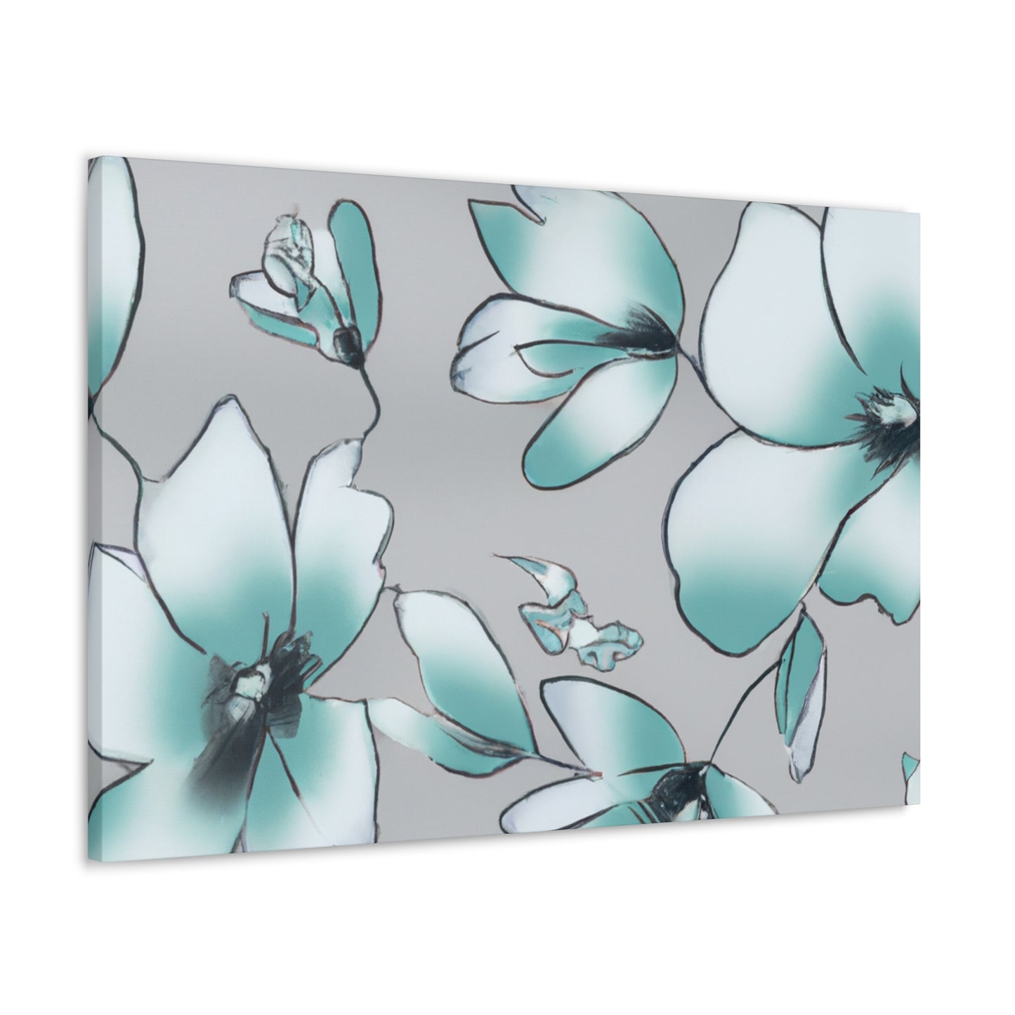 Blushburst - Floral - Canvas
