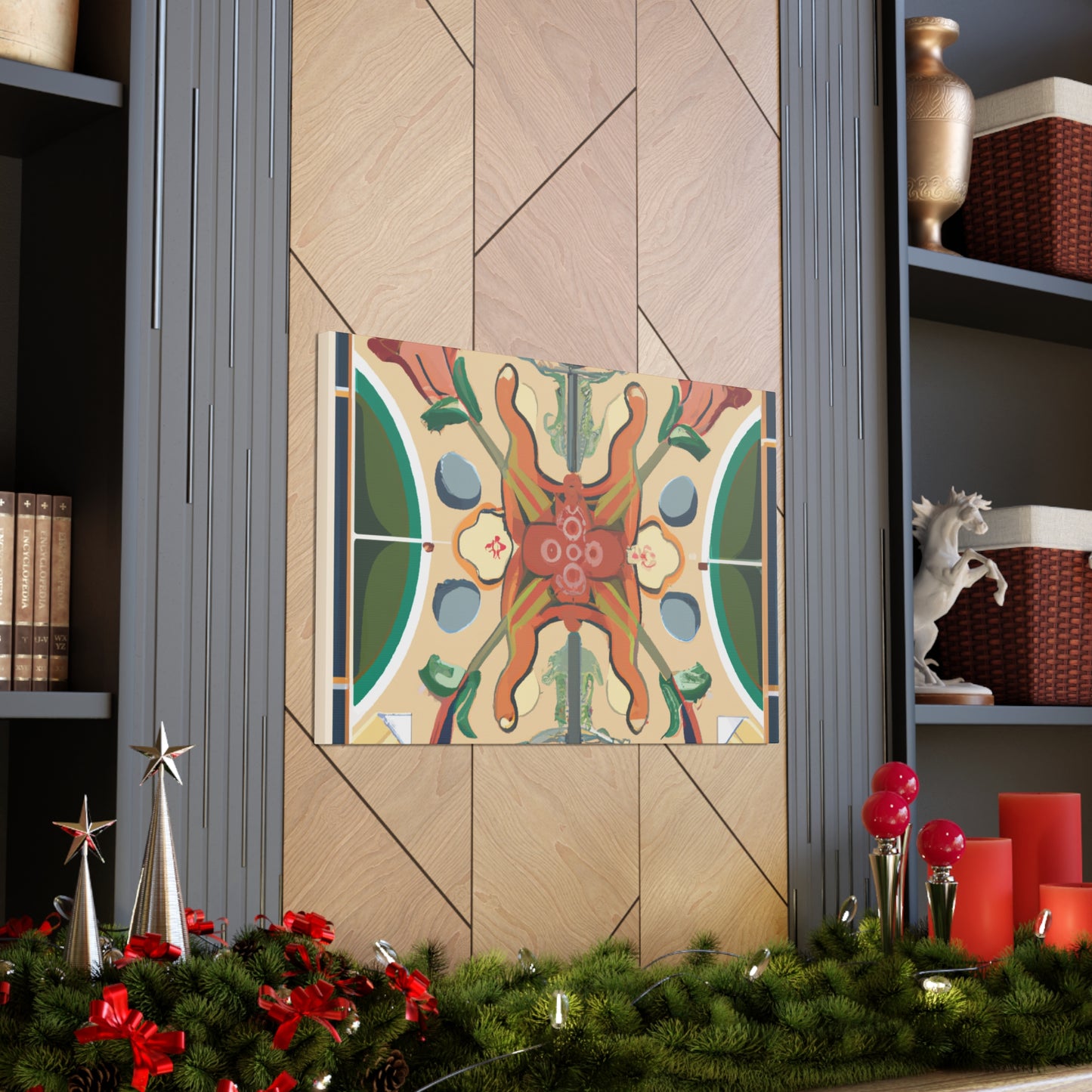 Victorian Star - Midcentury Canvas