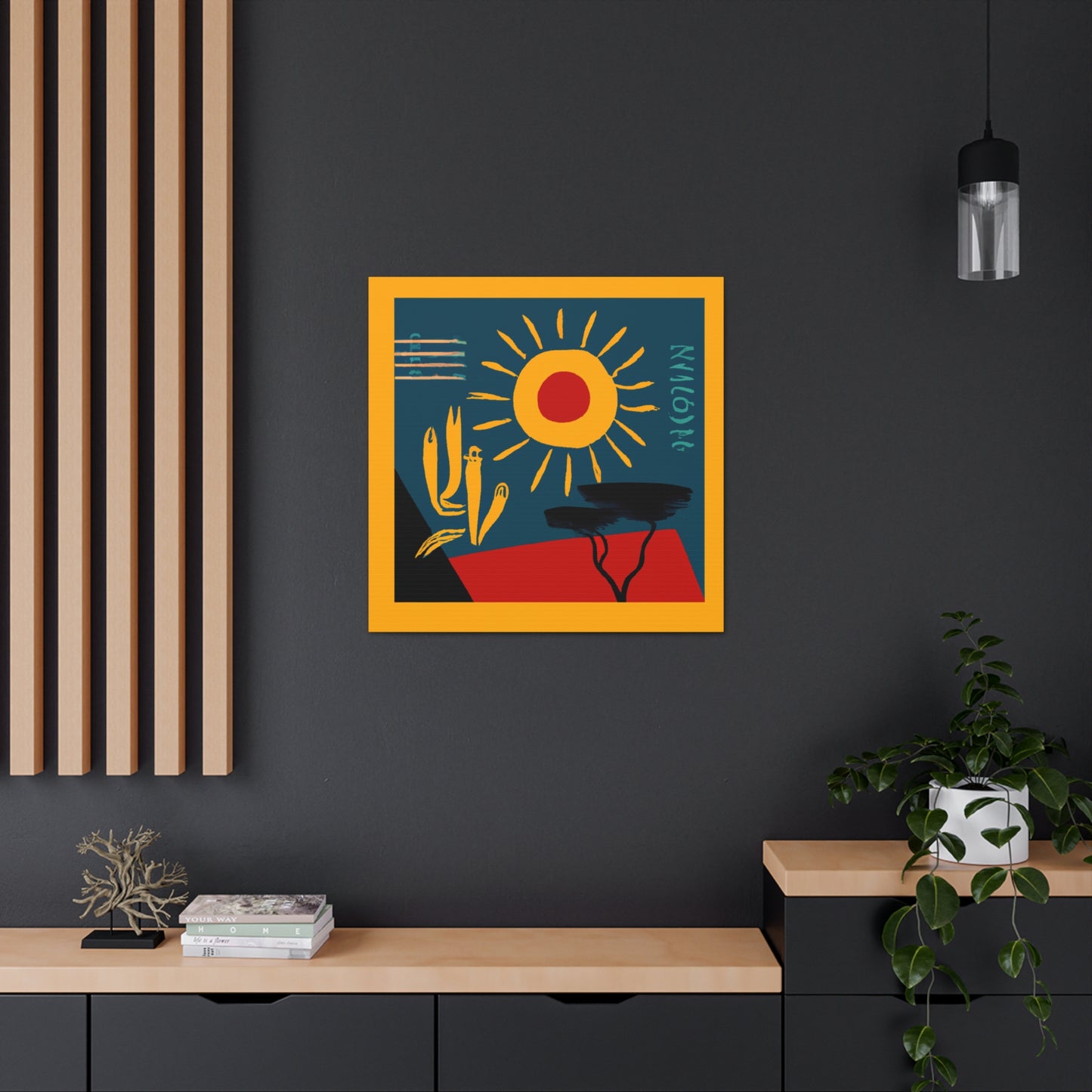 Sandyfeather - Midcentury Canvas