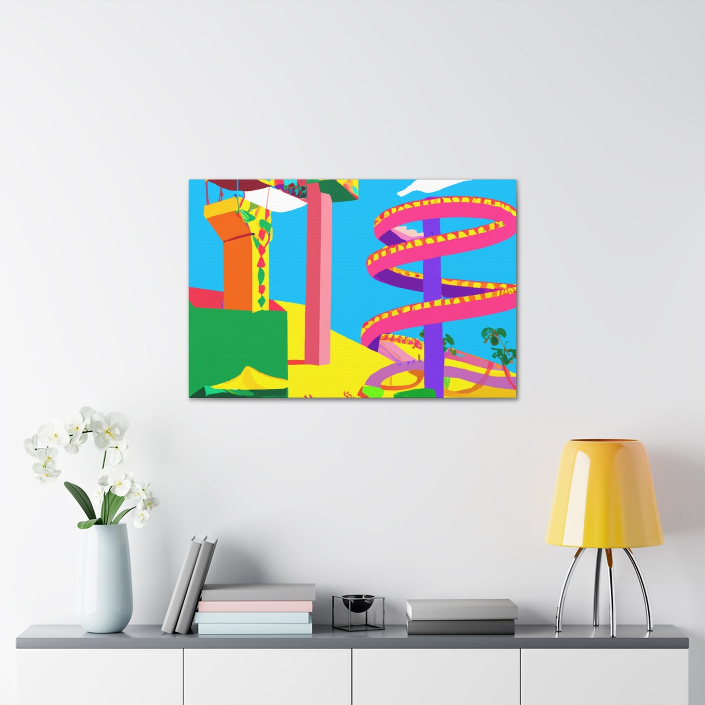 Wonderlandia - Amusement - Canvas