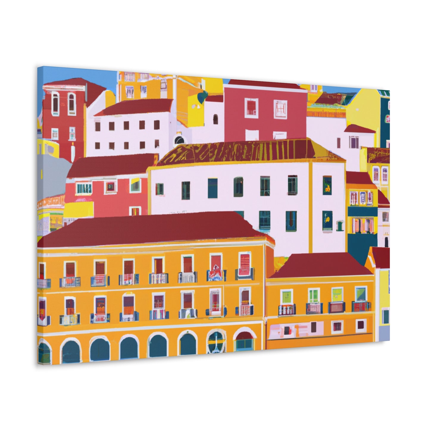 Vibrant Vista - Destination Portugal - Canvas