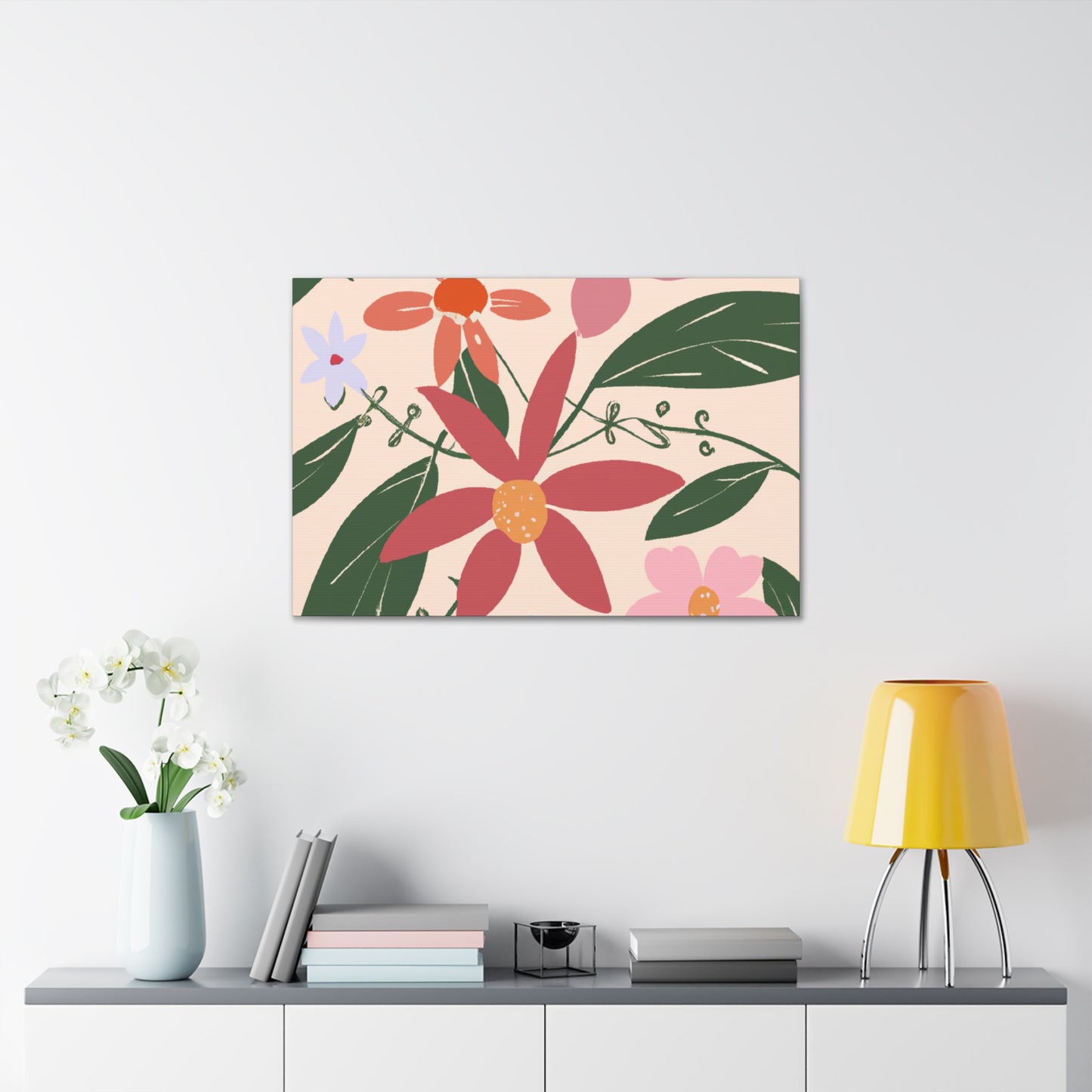 Poppyshine - Floral - Canvas