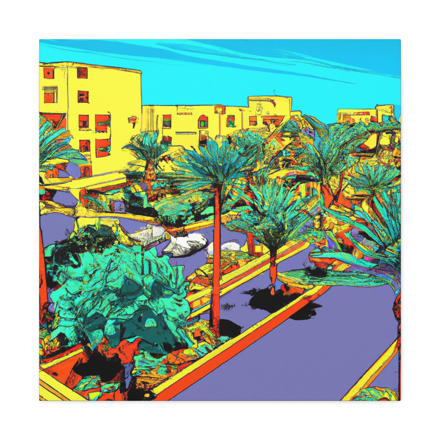 Dune Dreamer - Architectural - Canvas