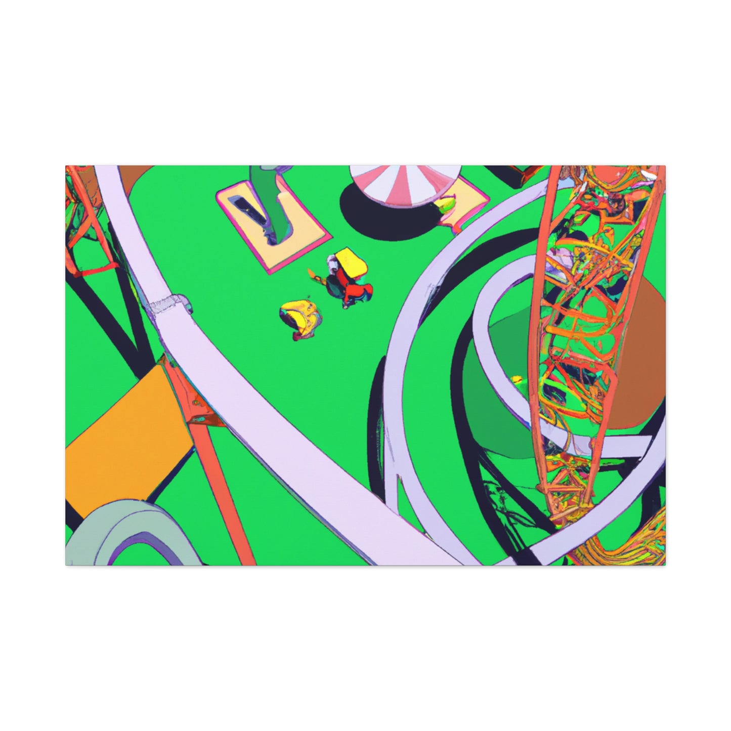 Giddyup Gulch - Amusement - Canvas