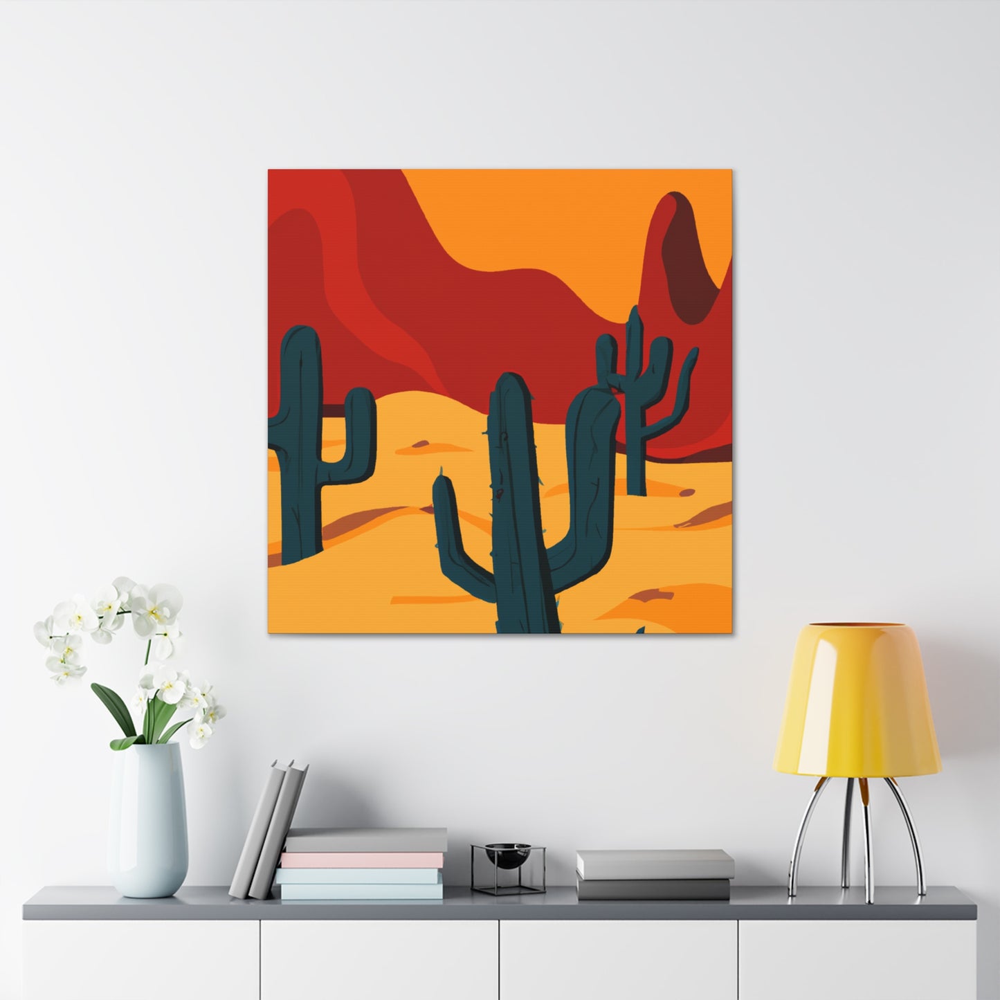 Desert Pearl - Vintage Contemporary - Canvas