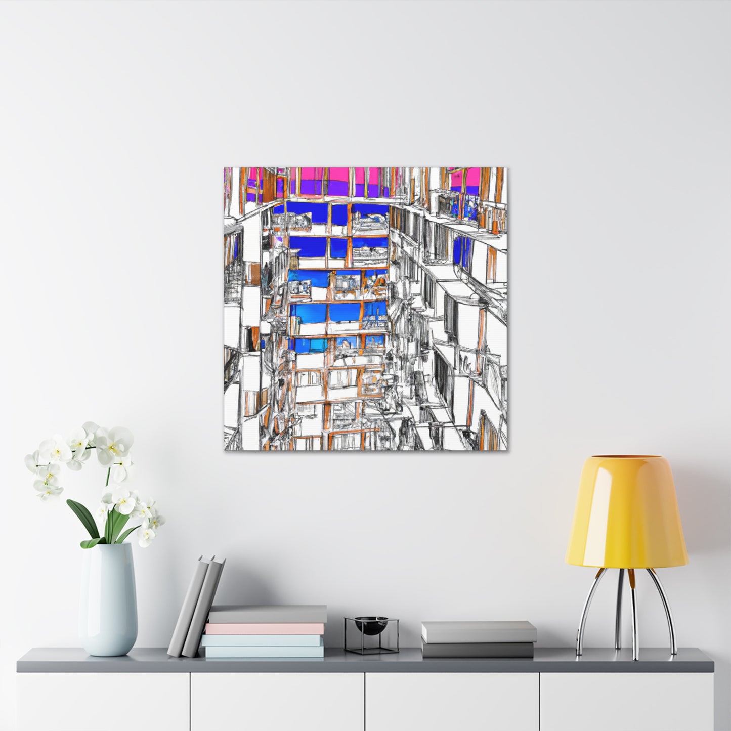 Vast Rise- Canvas - Architectural