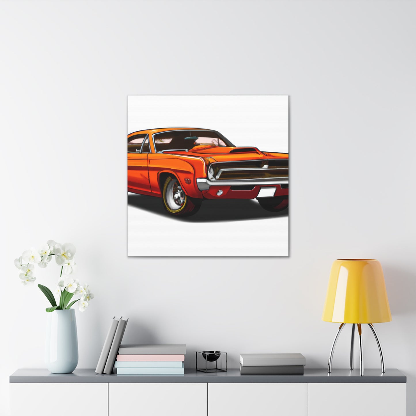 Blue Streak - Automobile - Canvas