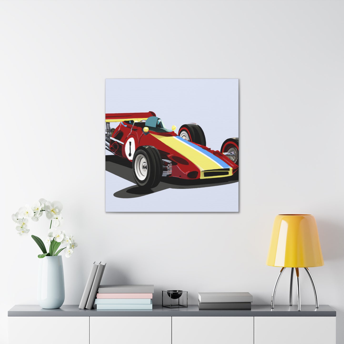 Furious Flash - Automobile - Canvas