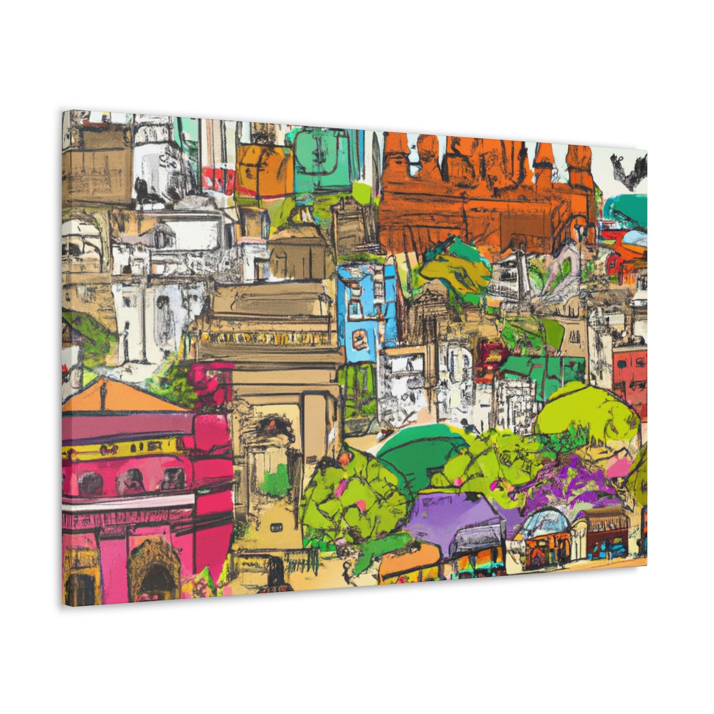 Hindustan - Destination India - Canvas