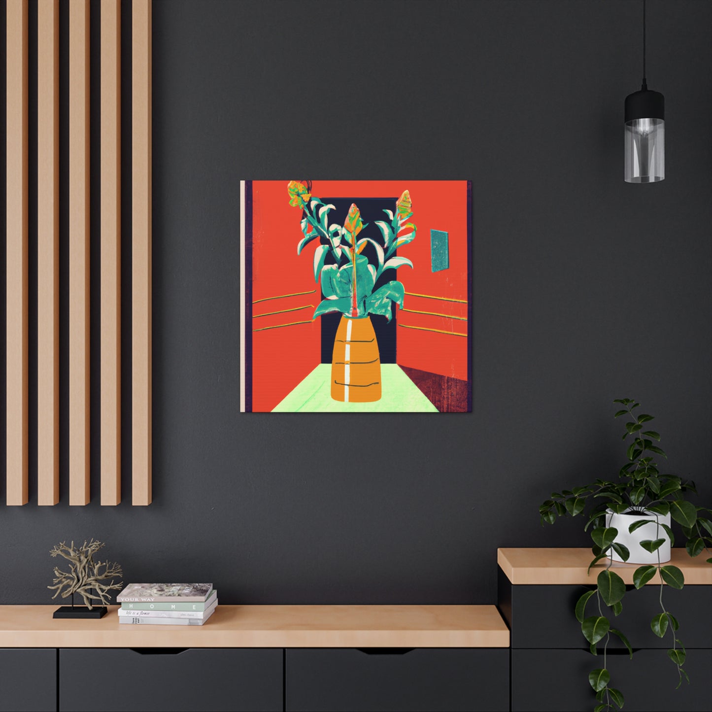 Cheetah-Sparkle - Midcentury Canvas