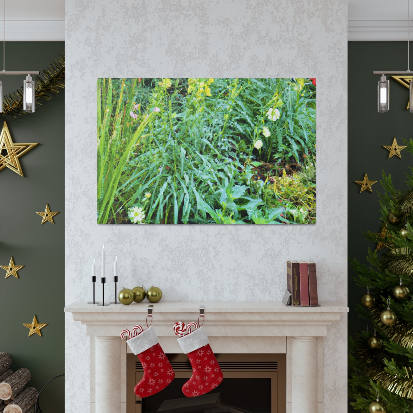 Summer Garden Blossoms - Canvas - Floral