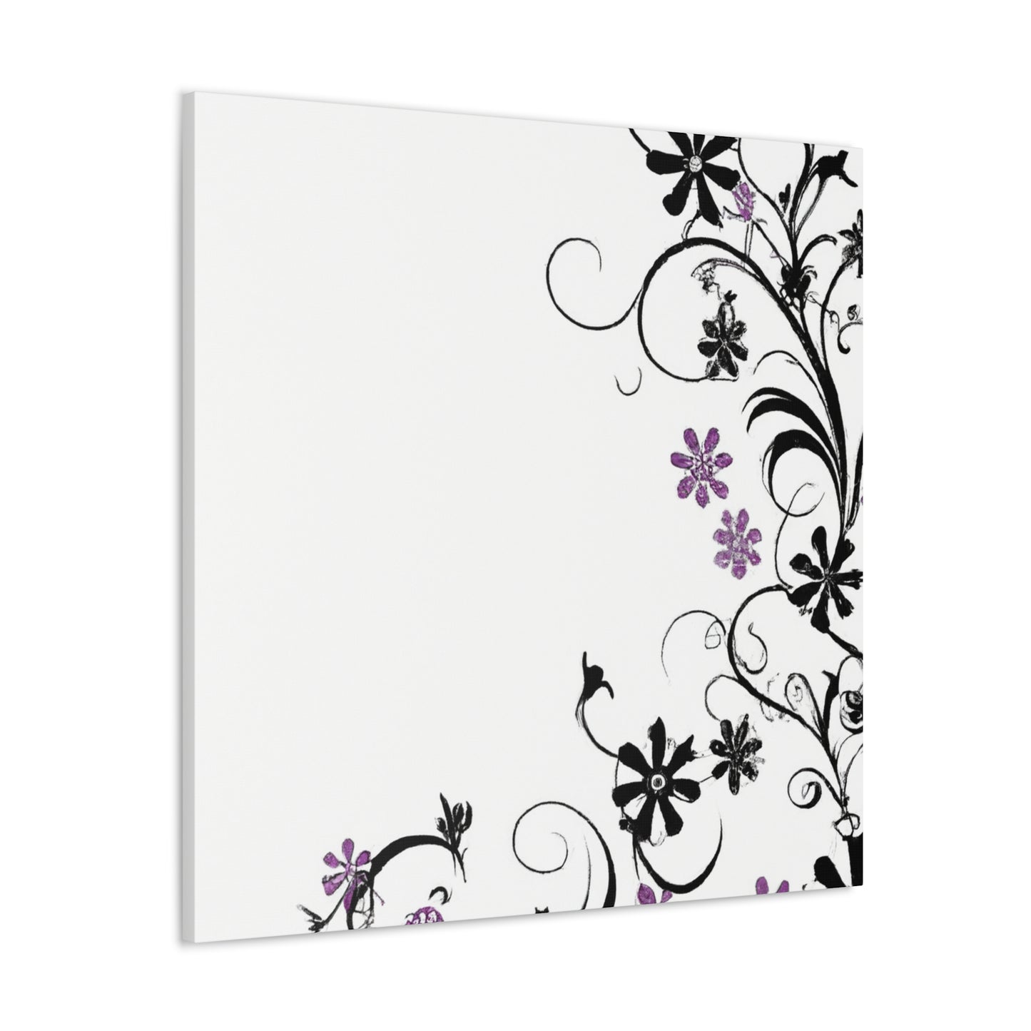 Petunia Patch - Floral - Canvas