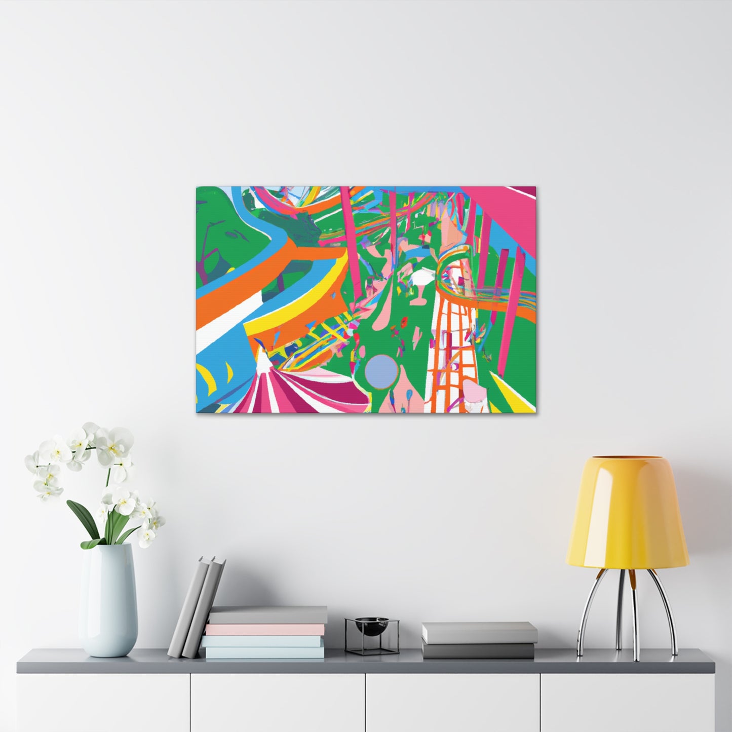 Candyland Rush - Amusement - Canvas