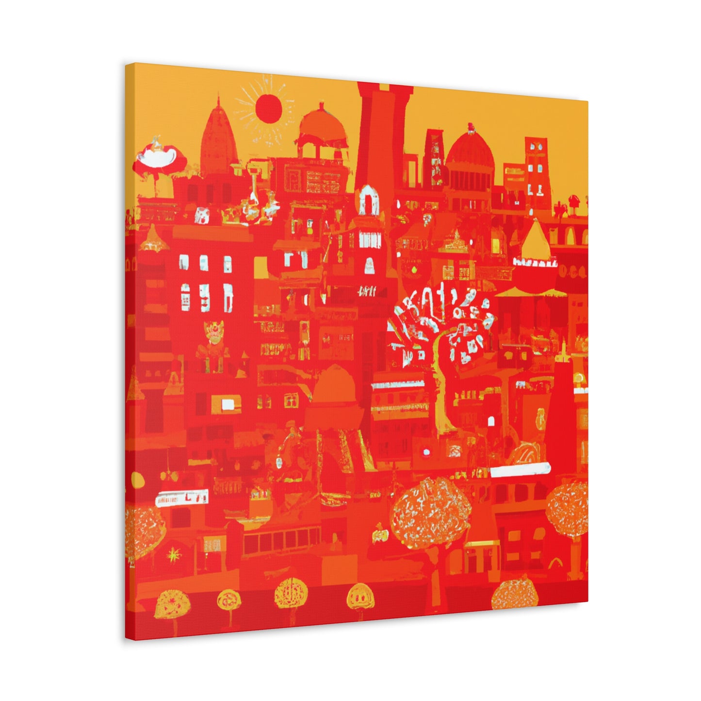 Kalpana Chandran - India - Canvas
