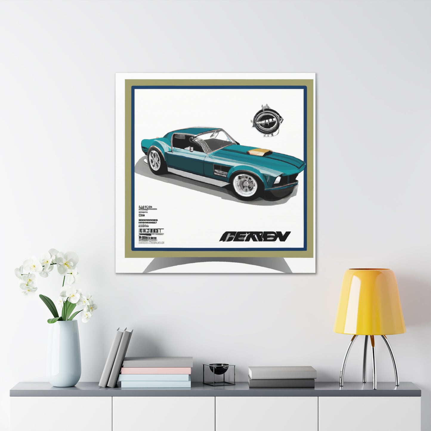 Firebolt - Automobile - Canvas