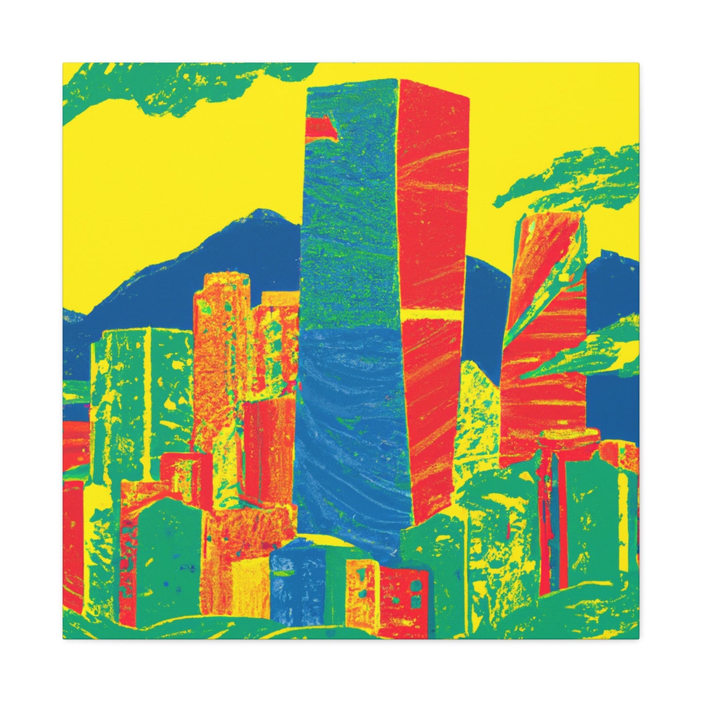 Chaac-South America - Canvas