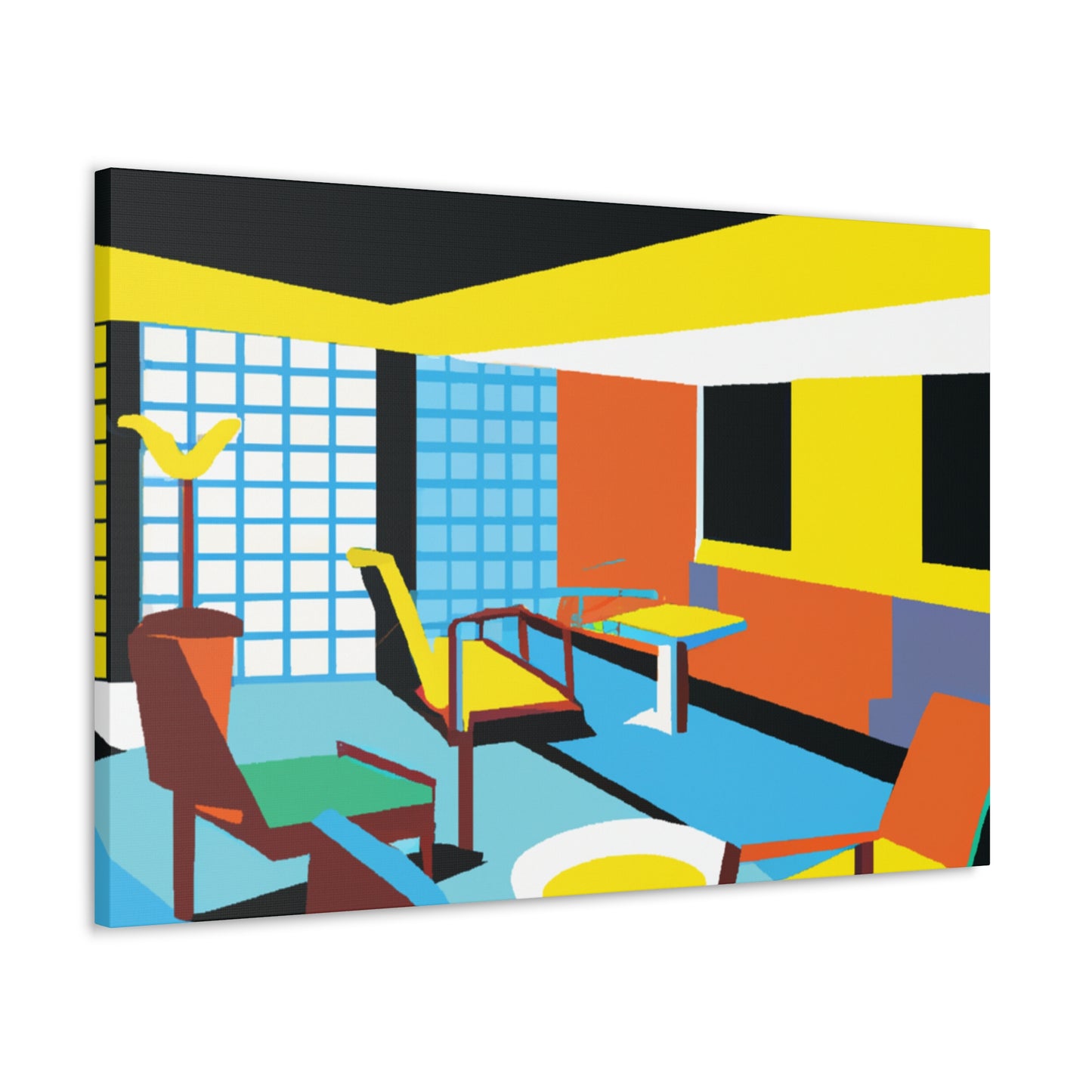 Zen Journey - Midcentury - Canvas