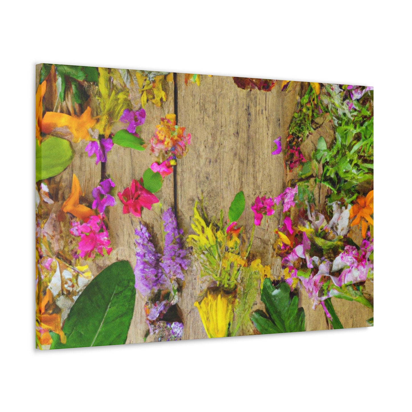 "Butterfly Blooms" - Canvas - Floral