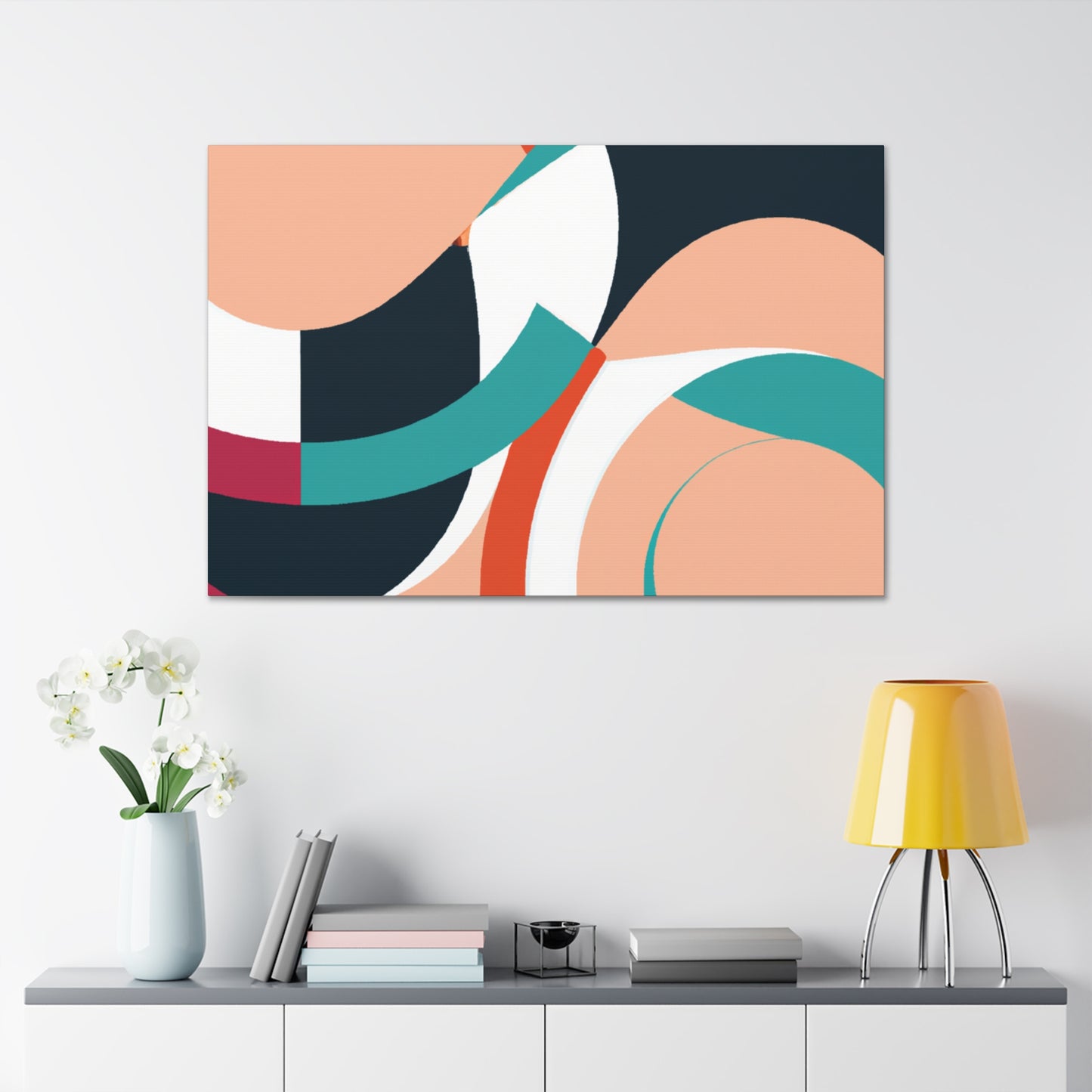 Groovy Geometrics - Midcentury - Canvas