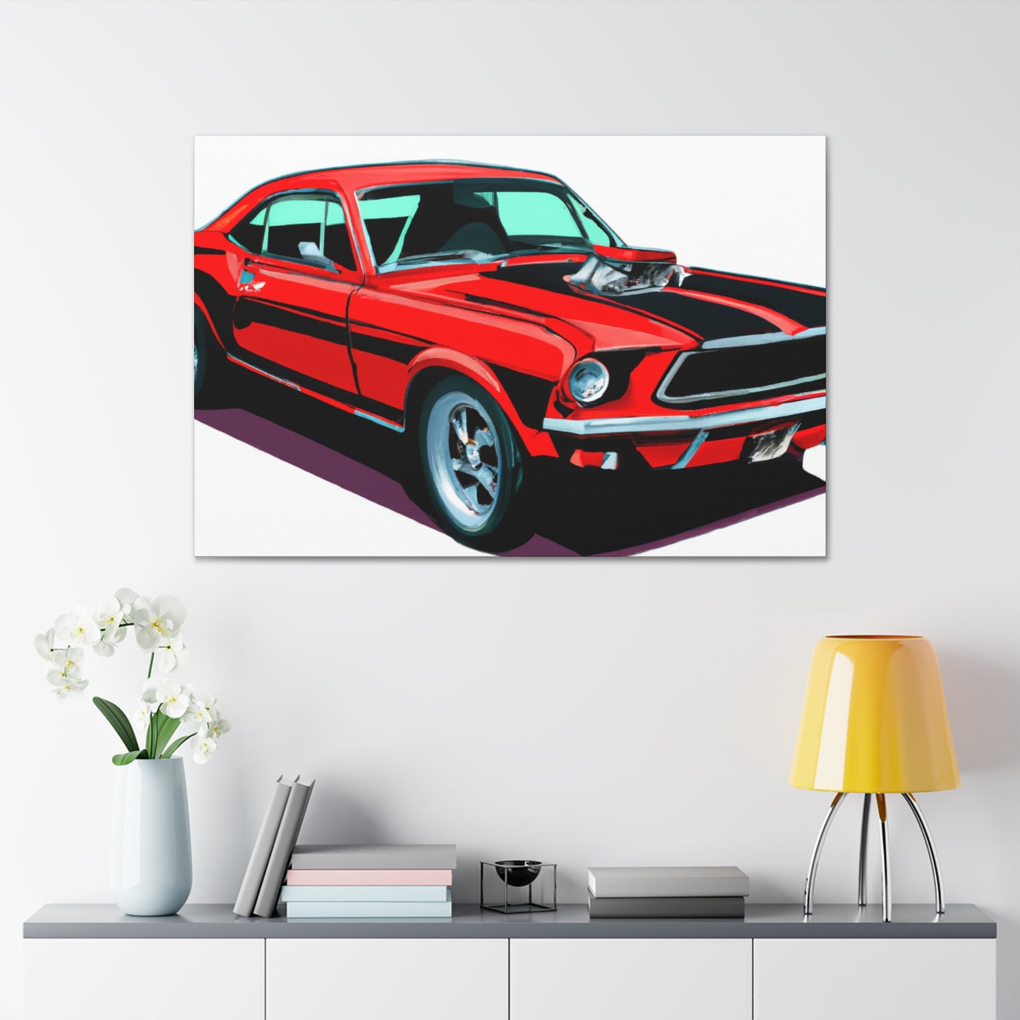 Roaring Roadster - Automobile - Canvas