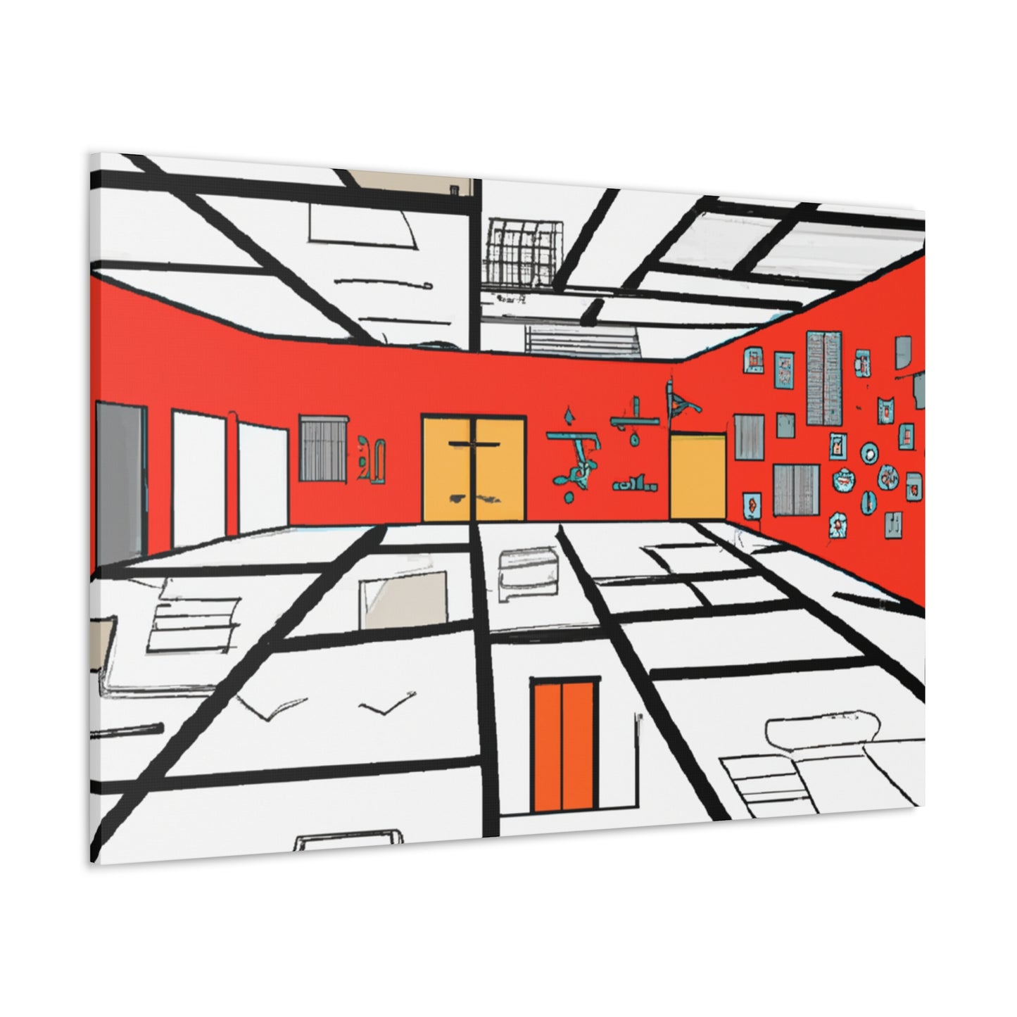Sweeping View- Canvas - Architectural