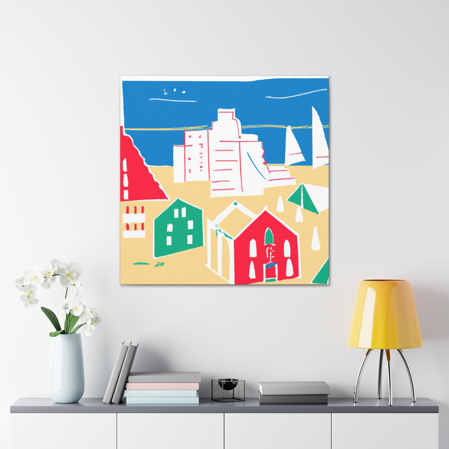 White Noise - Minimalism - Canvas