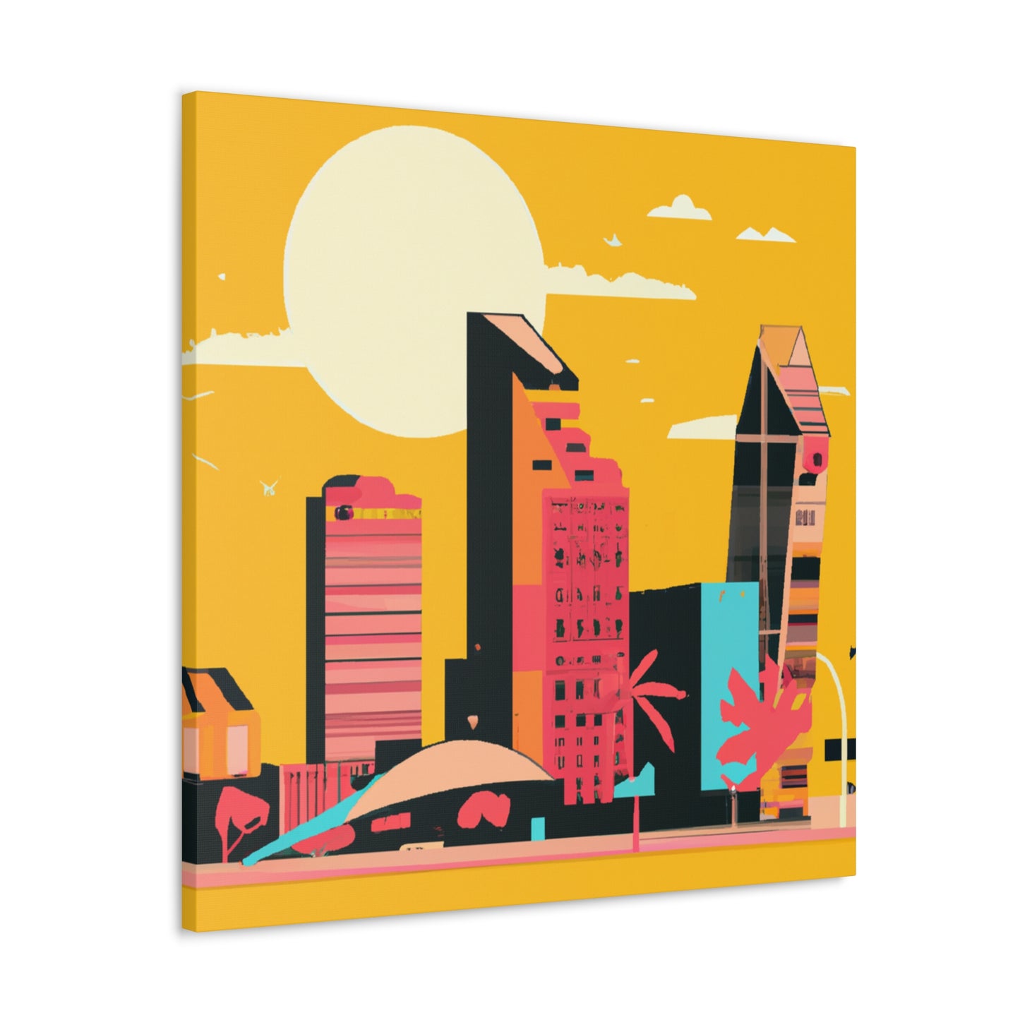 Luna Canoa - South America - Canvas