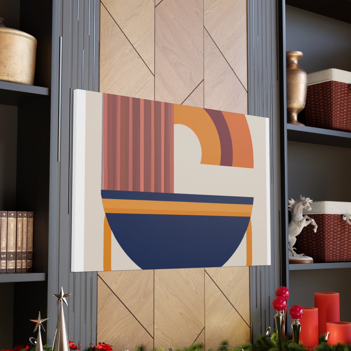 Fluffy Spikesquirrel - Midcentury Canvas