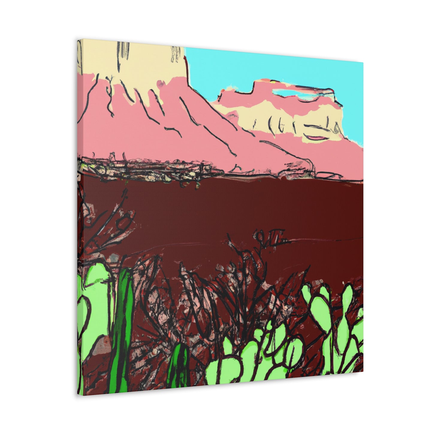 Sandwave Landscape - Canvas