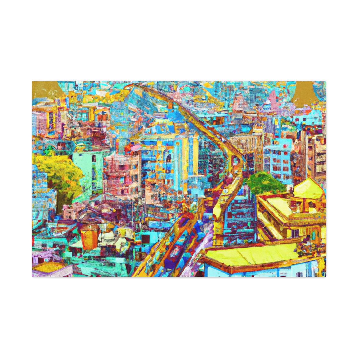 Rajastan - Destination India - Canvas