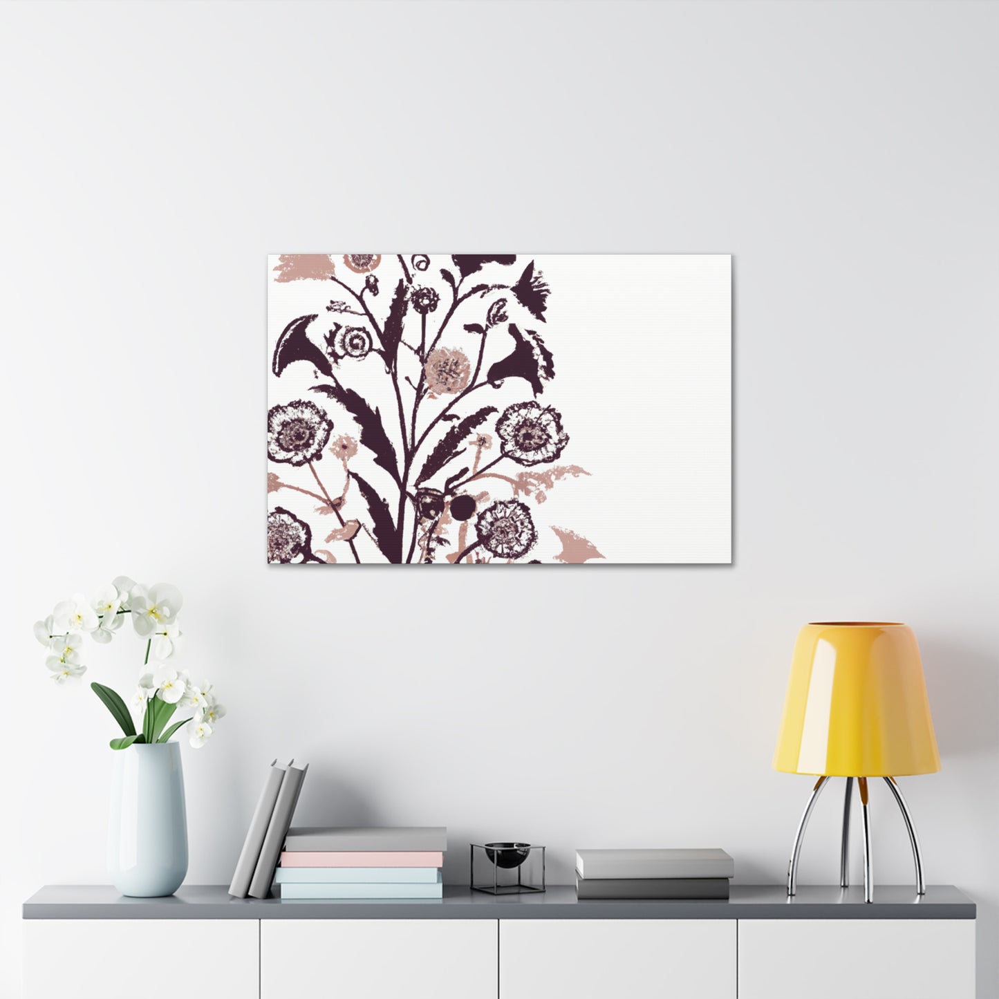 Fleuroscent - Floral - Canvas