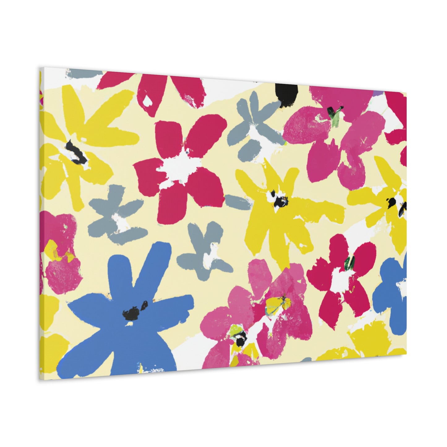 "Seeded with Love" - Floral Canvas