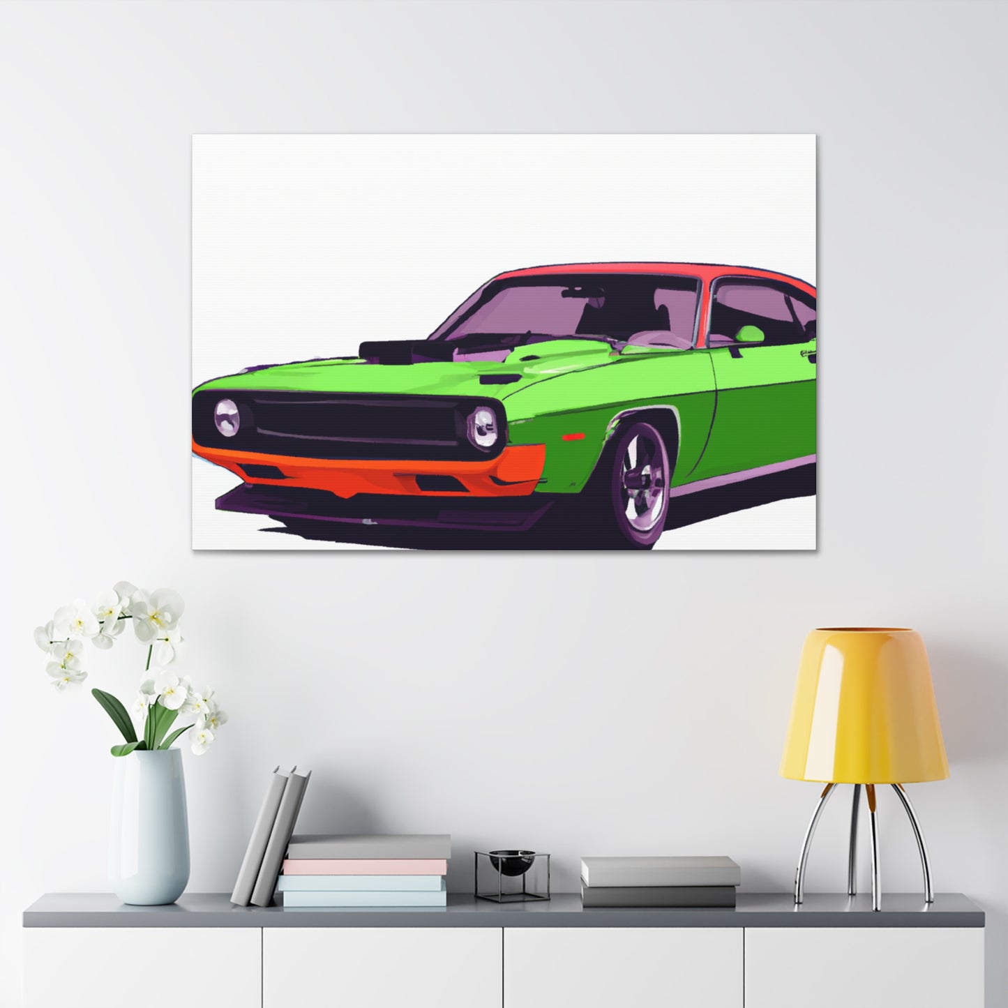 Rumble Torch - Automobile - Canvas