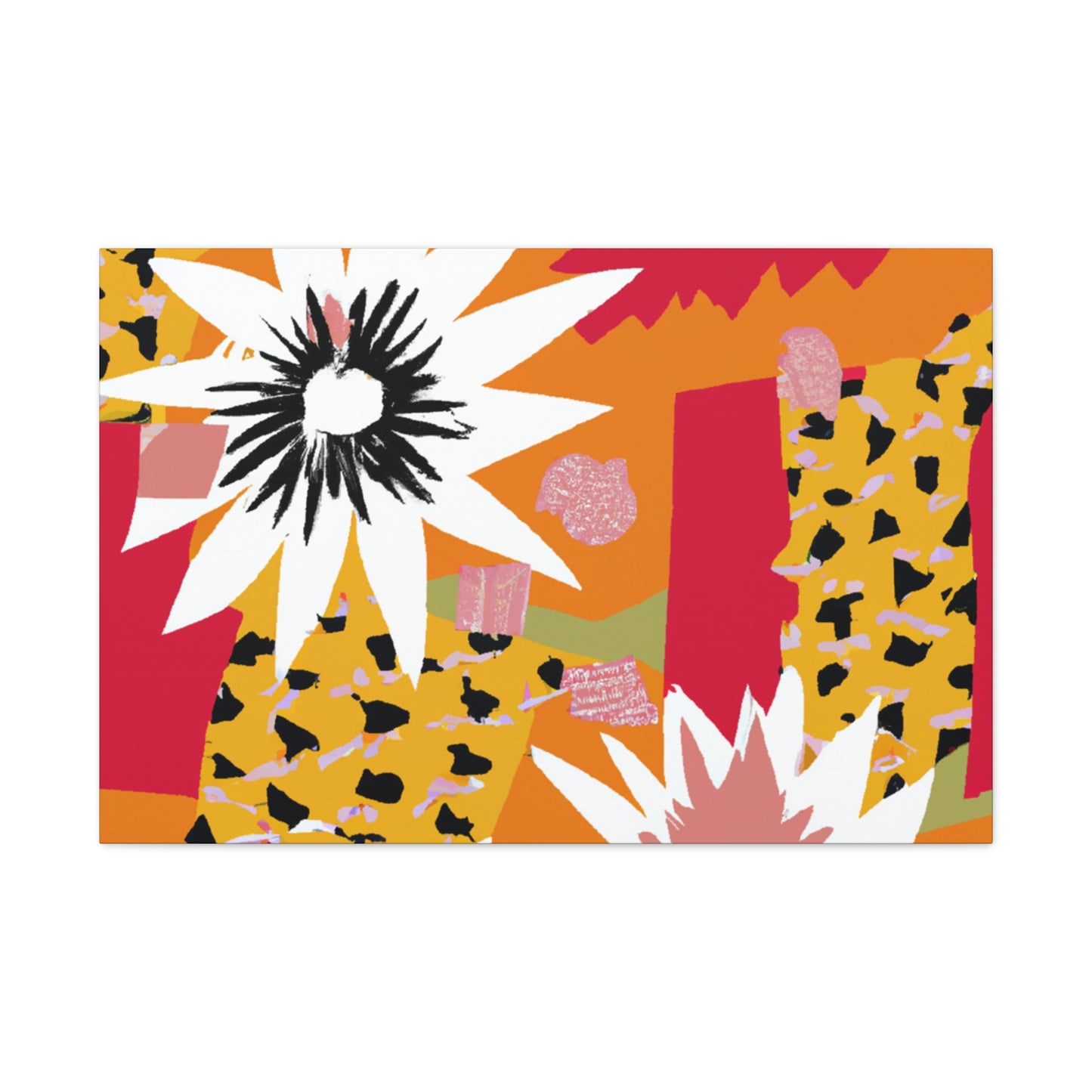 Flower Petal Power!: Floral Canvas