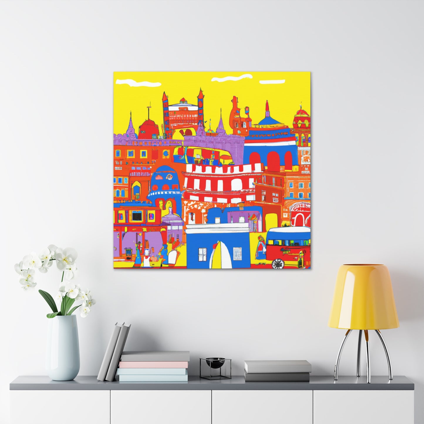 Kamalinda - India - Canvas