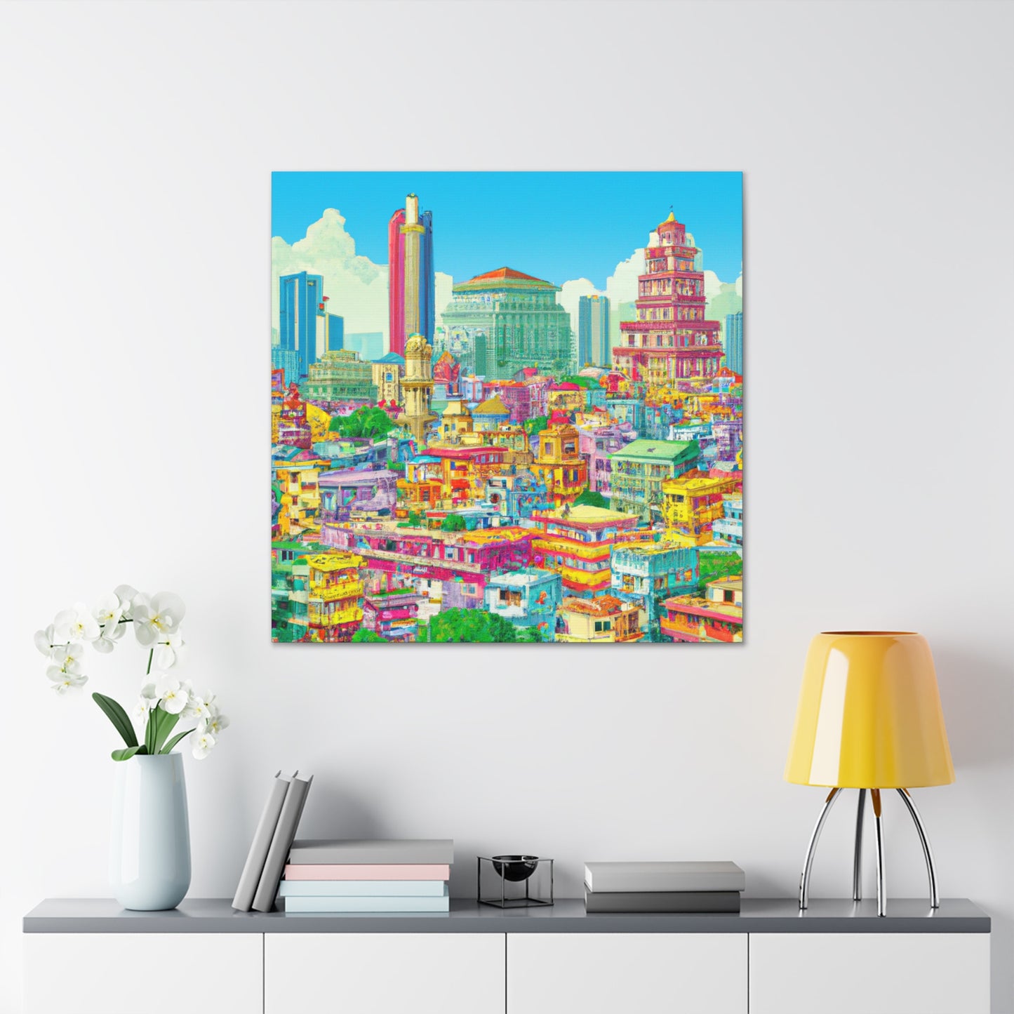 The Taj Mahal - Destination India - Canvas