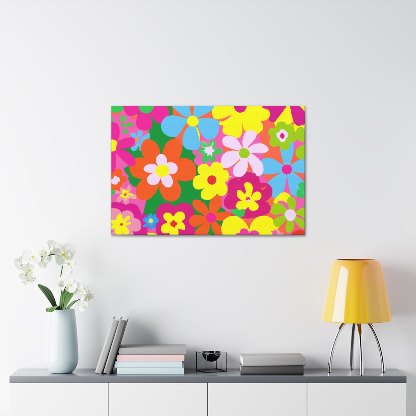 "Creating a Bouquet of Blooms: A Floral Adventure" -Floral Canvas