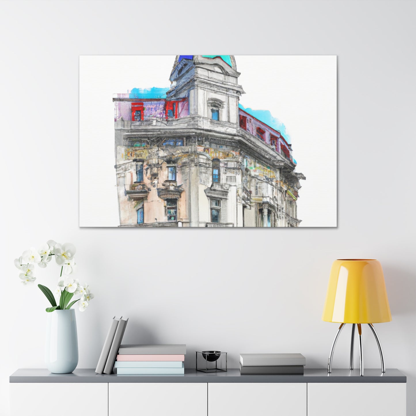 Victorine Rousseau - Architectural Canvas