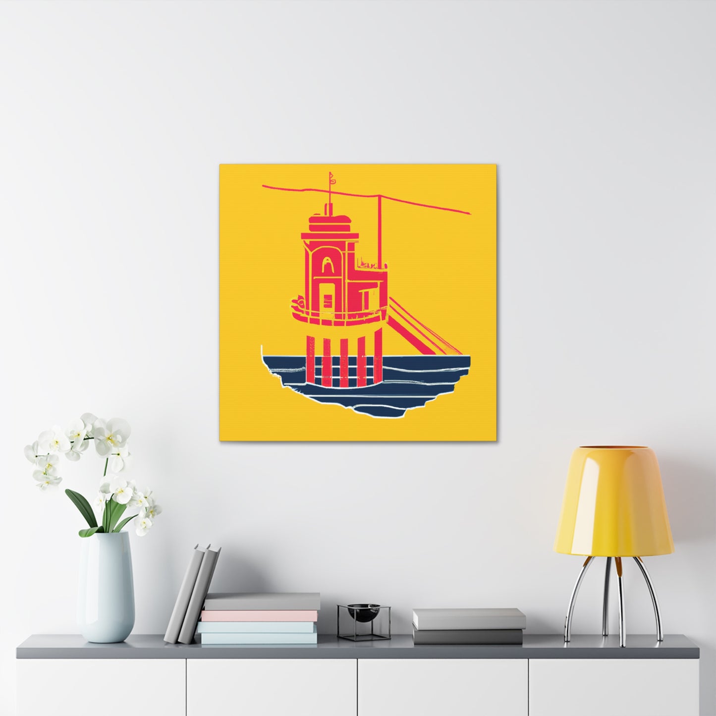 Isolated Tranquility - Minimalism - Canvas