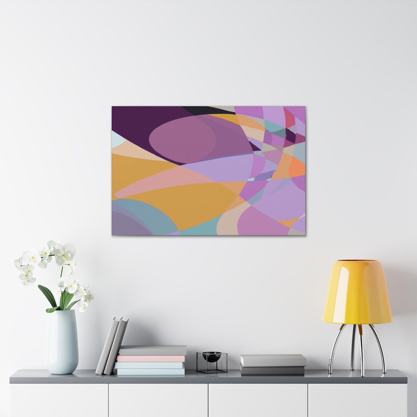 Rainbow Mist - Abstract - Canvas