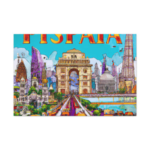 Bollywood Bliss - Destination India - Canvas