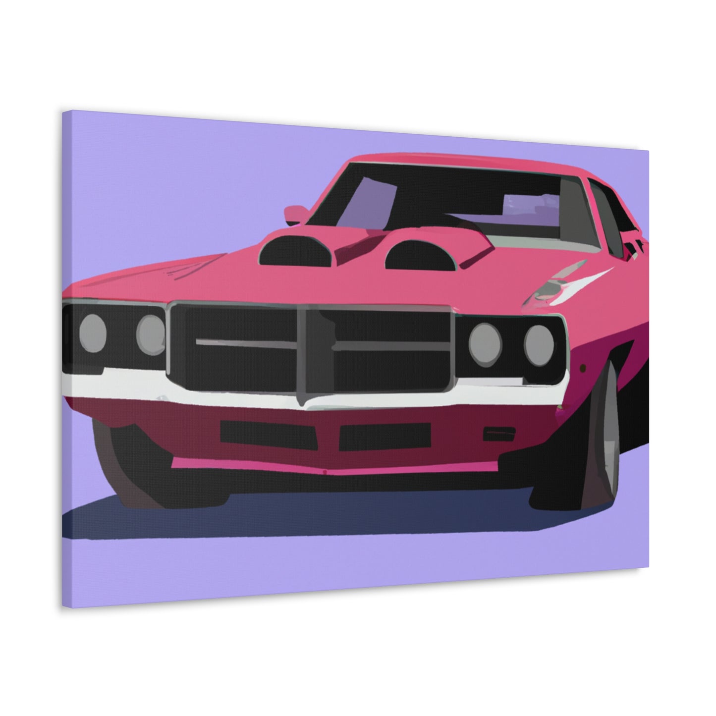 Hotrod Homerun - Automobile - Canvas